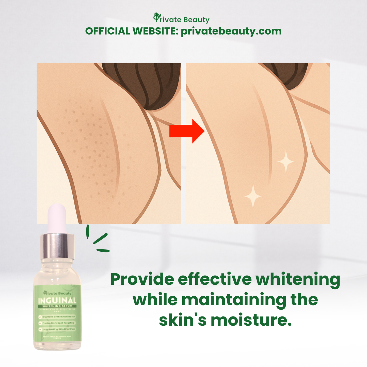 Private Beauty Inguinal Whitening Serum