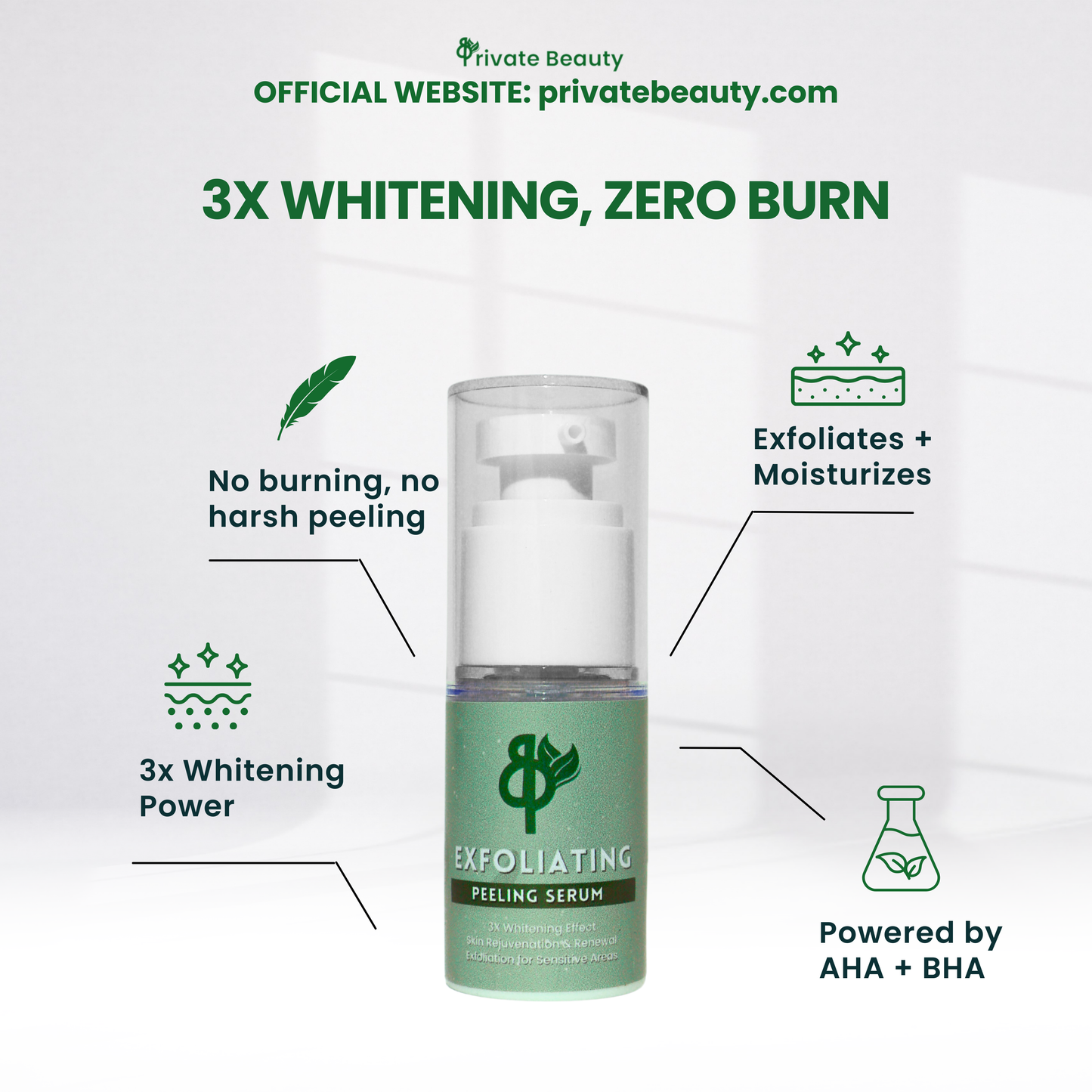 Private Beauty Exfoliating Peeling Serum