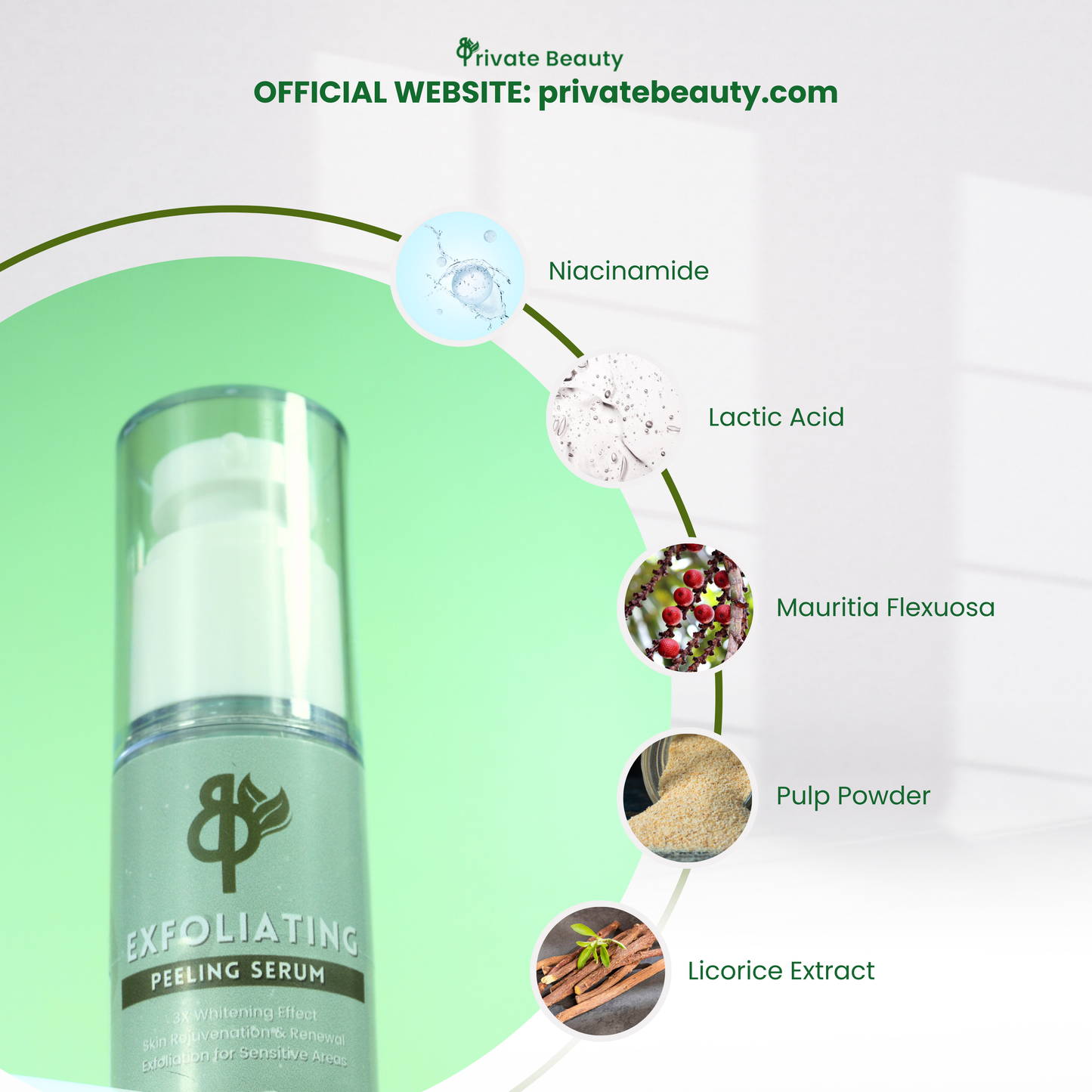 Private Beauty Exfoliating Peeling Serum