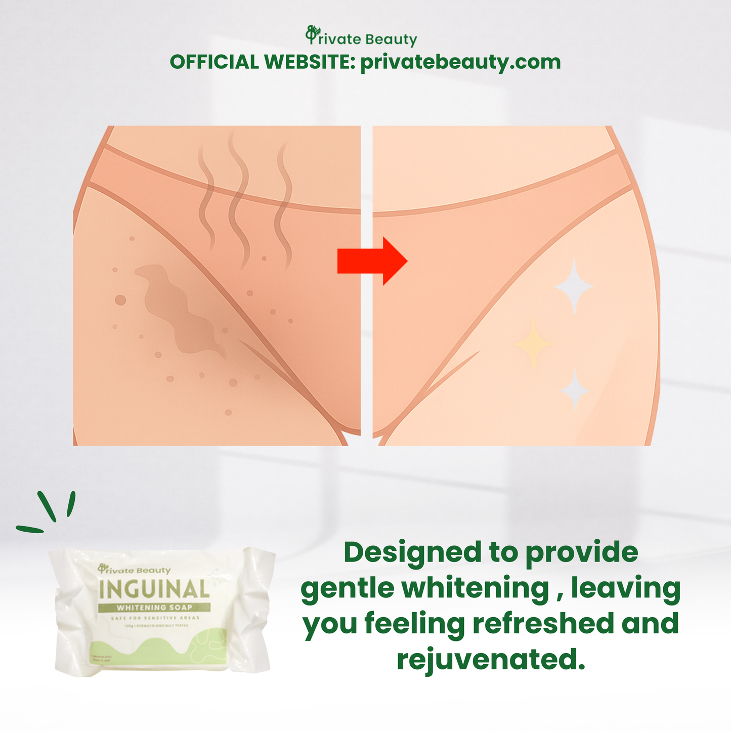 Private Beauty Inguinal Soap