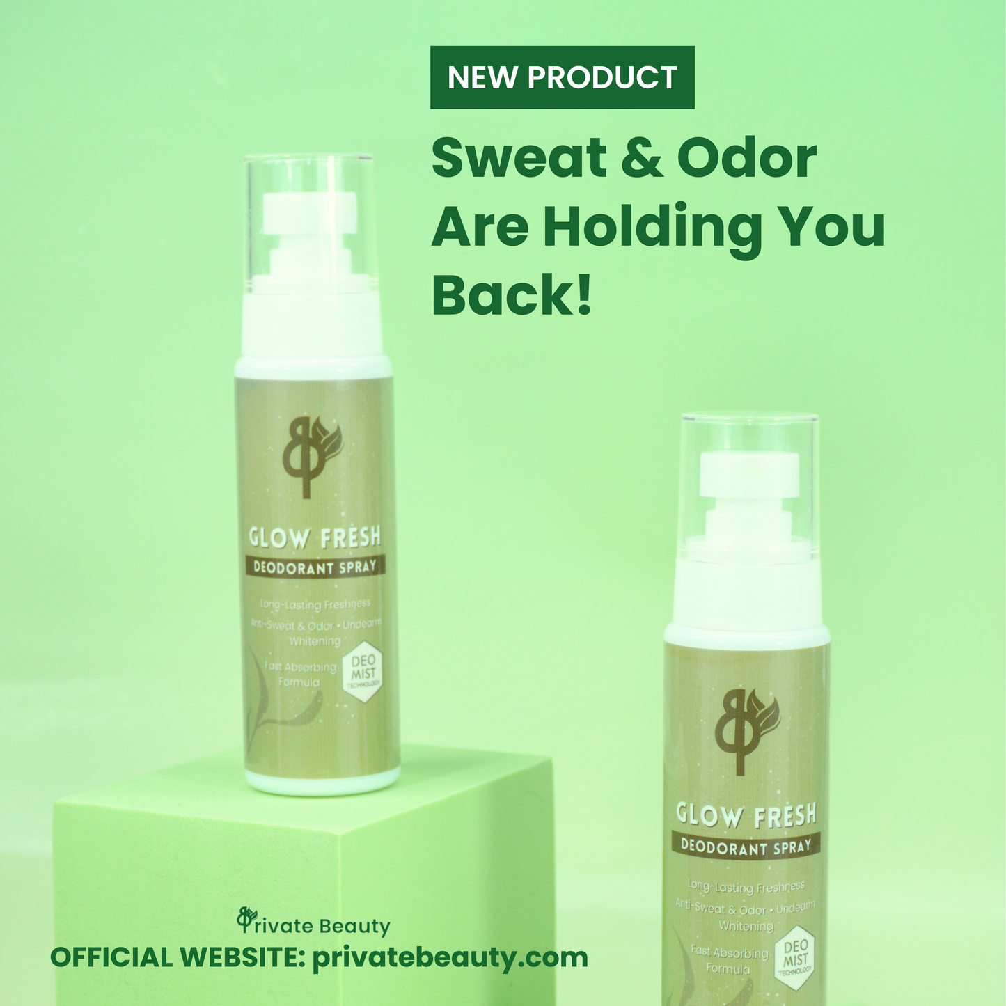 Private Beauty Glow Fresh Deodorant Spray