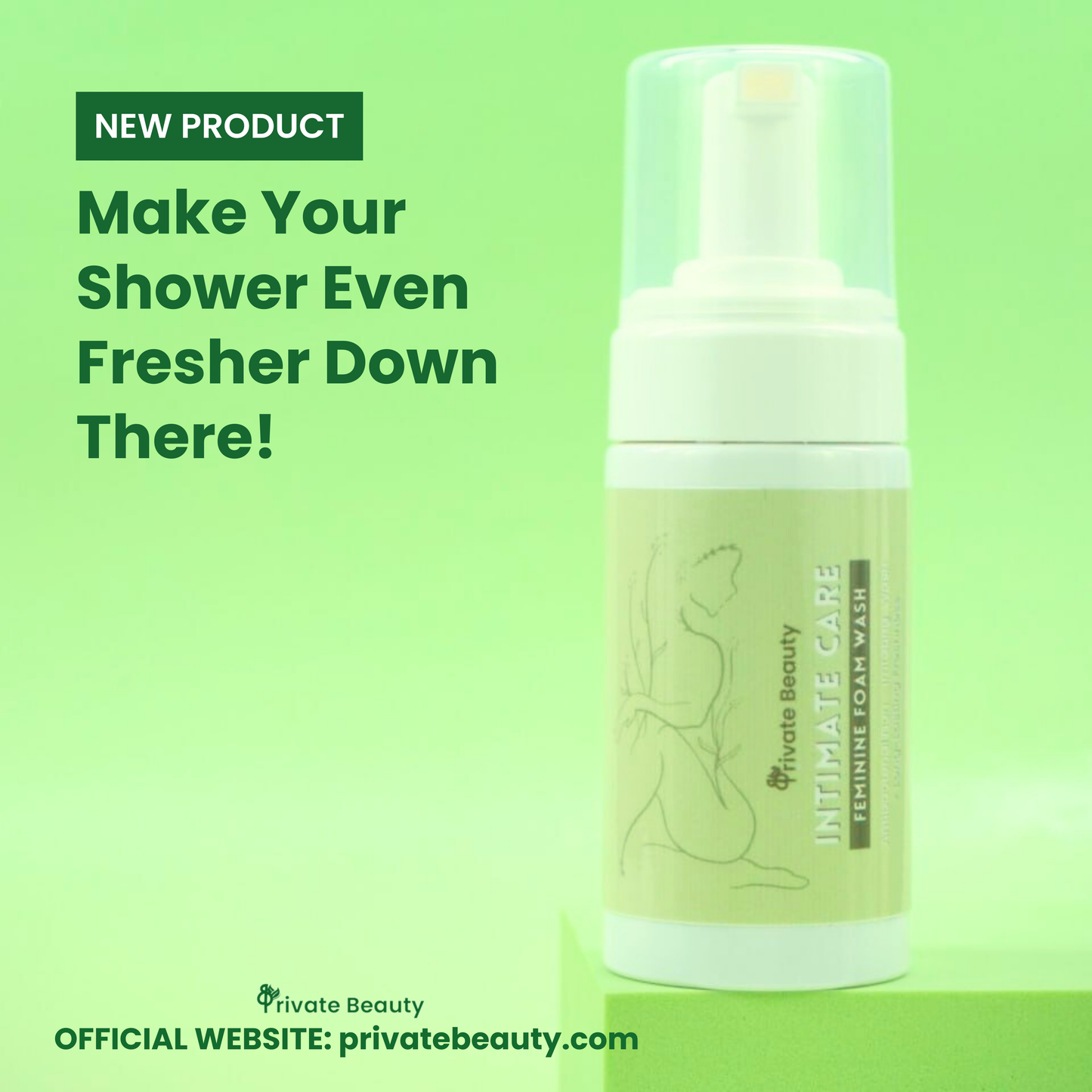 Private Beauty Intimate Care Foam Wash