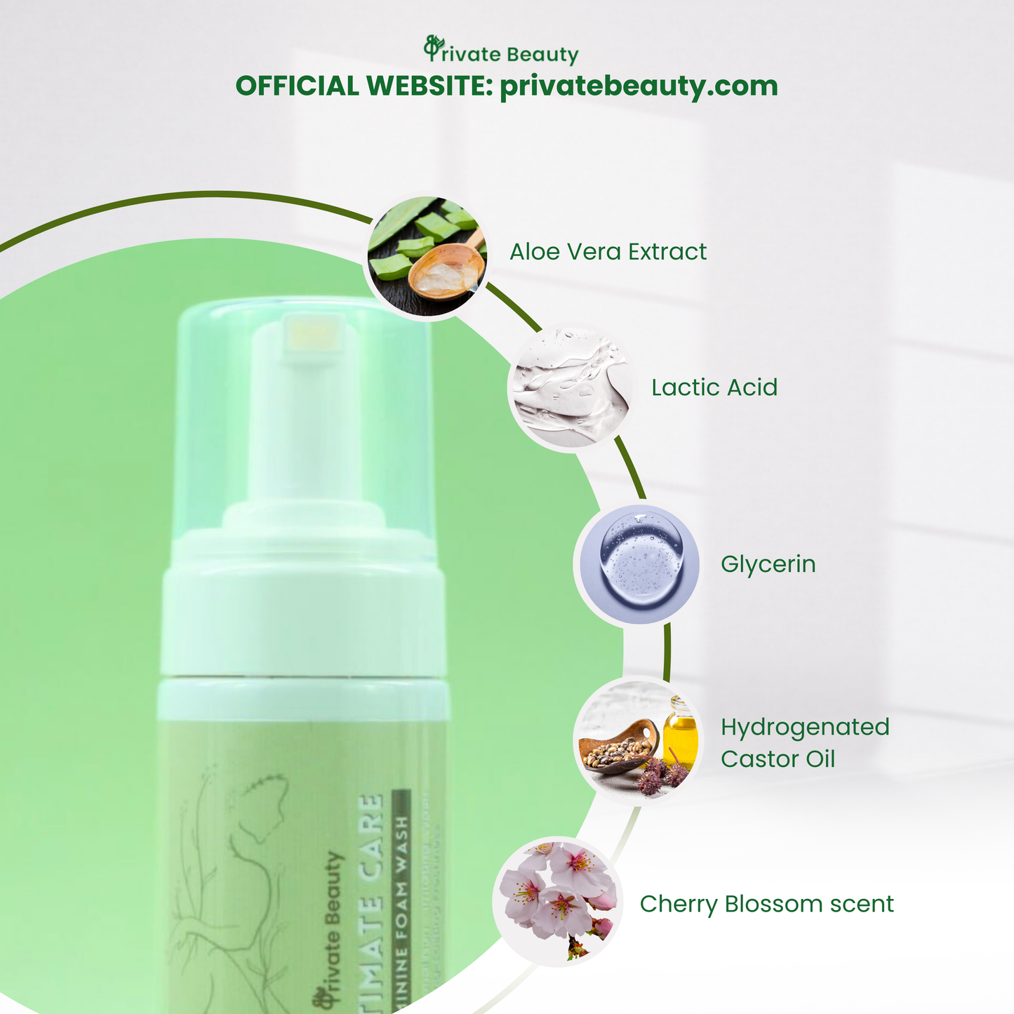 Private Beauty Intimate Care Foam Wash