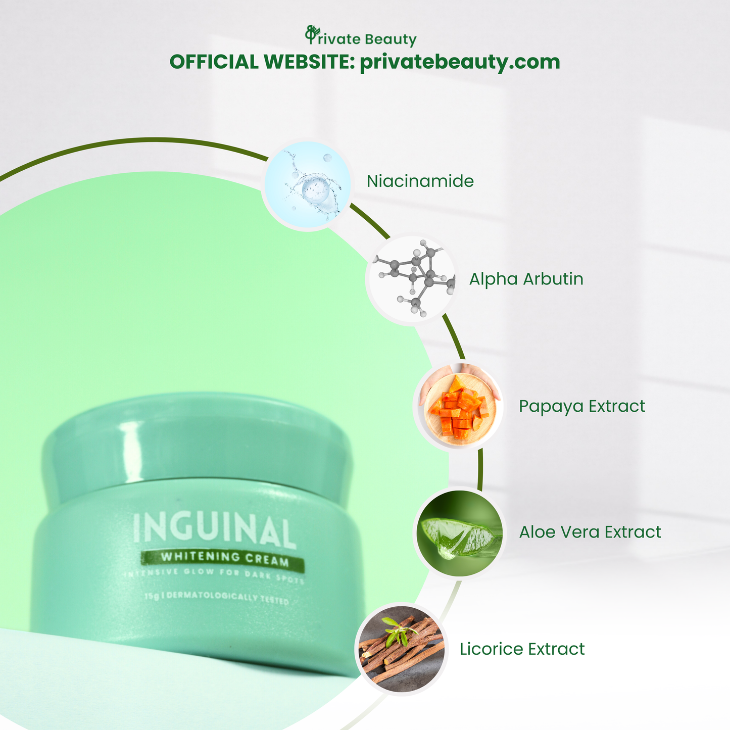 Private Beauty Niacin-Arbutin Cream