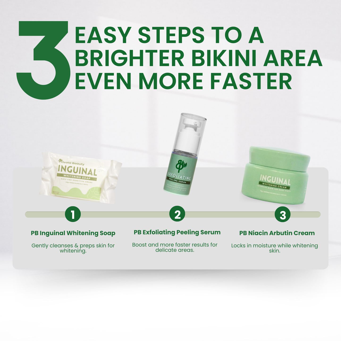Private Trio Power Peel Set