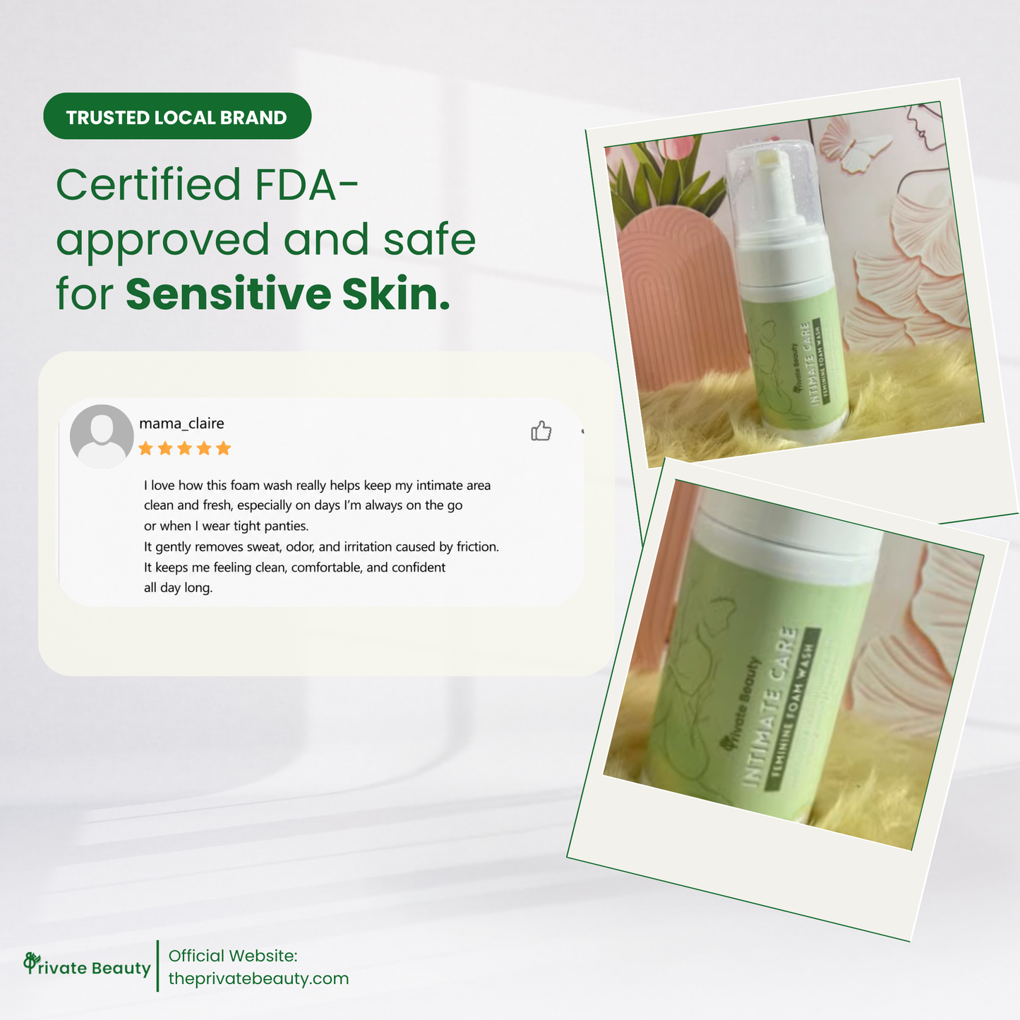 Private Beauty Intimate Care Foam Wash