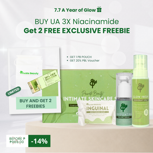 [7.7] Private Beauty UA 3X Niacinamide Anti-Sweat Glow Trio