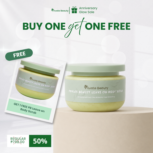 [B1T1] Private Beauty Leave On Body Scrub