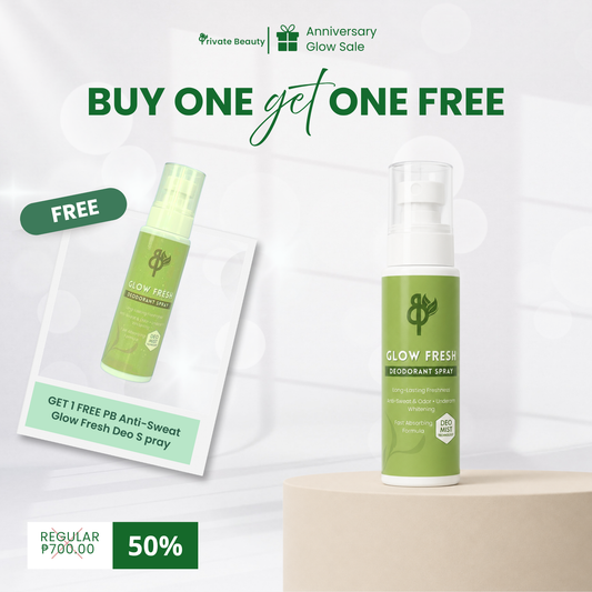 [B1T1] Private Beauty Anti-Sweat Glow Fresh Deo Spray