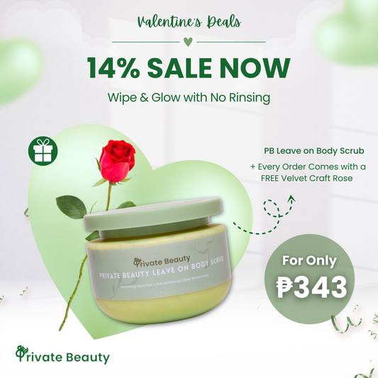 [14% OFF] Private Beauty Leave On Body Scrub