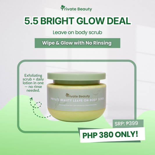 [5.5] Private Beauty Leave On Body Scrub