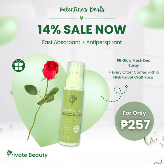 [14% OFF] Private Beauty Glow Fresh Deodorant Spray