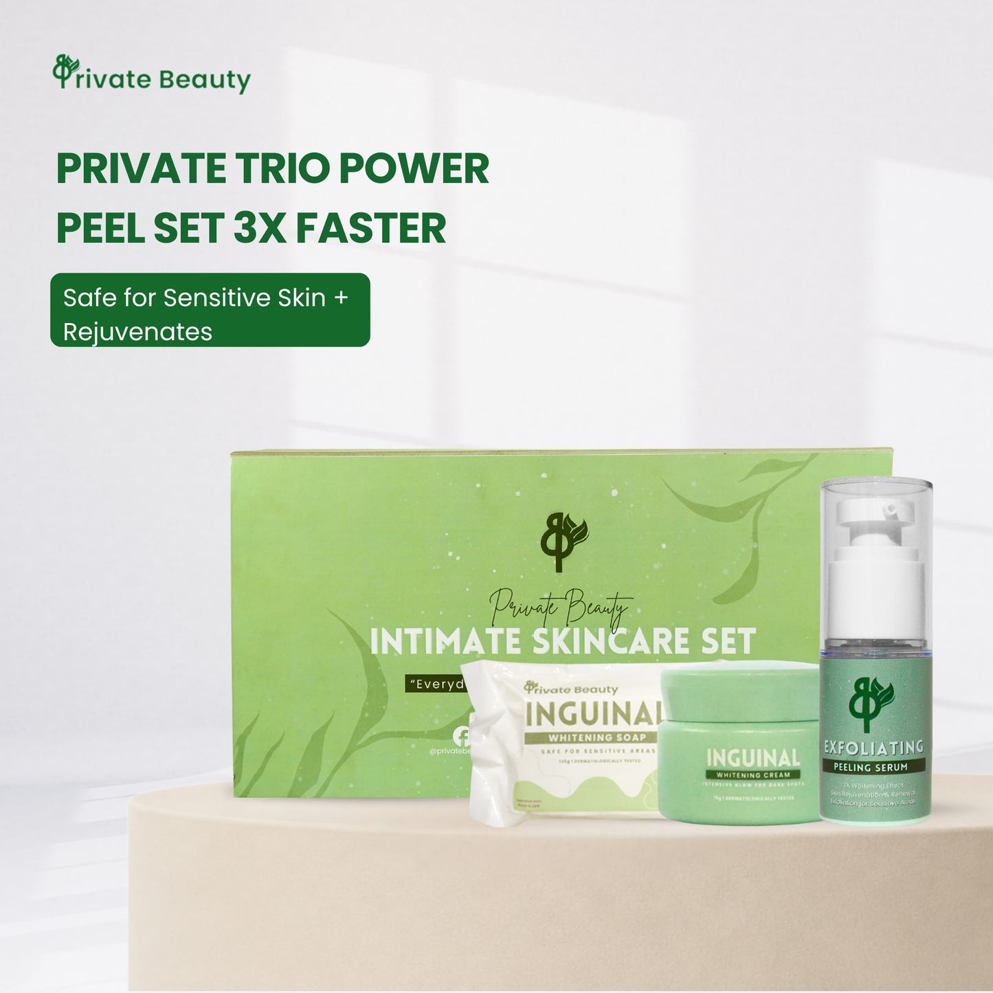 Private Trio Power Peel Set
