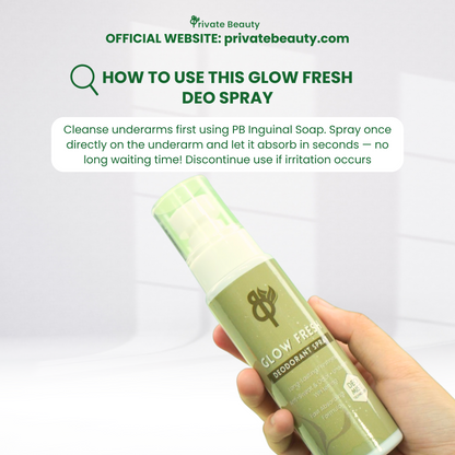 Private Beauty Glow Fresh Deodorant Spray