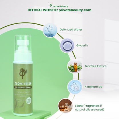 Private Beauty Glow Fresh Deodorant Spray