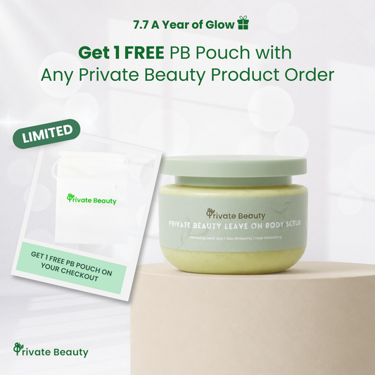 [7.7] Private Beauty Leave On Body Scrub