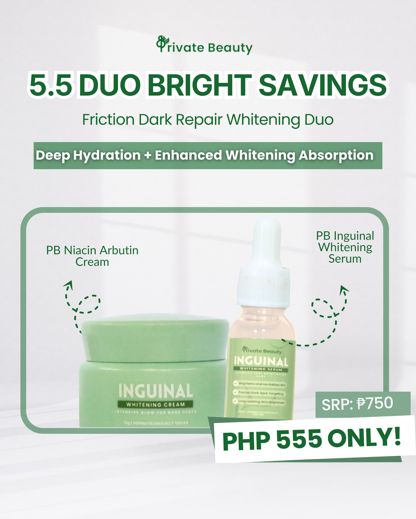 [5.5] Friction Dark Repair Whitening Duo