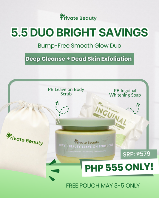 [5.5] Bump-Free Smooth Glow Duo w/ FREE POUCH