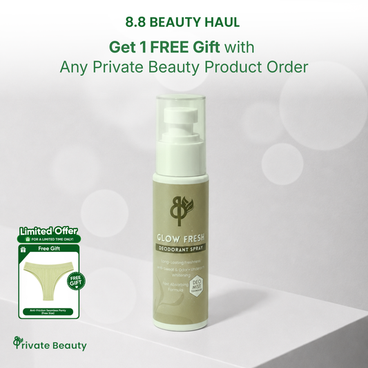 [8.8] Private Beauty Anti-Sweat Glow Fresh Deo Spray