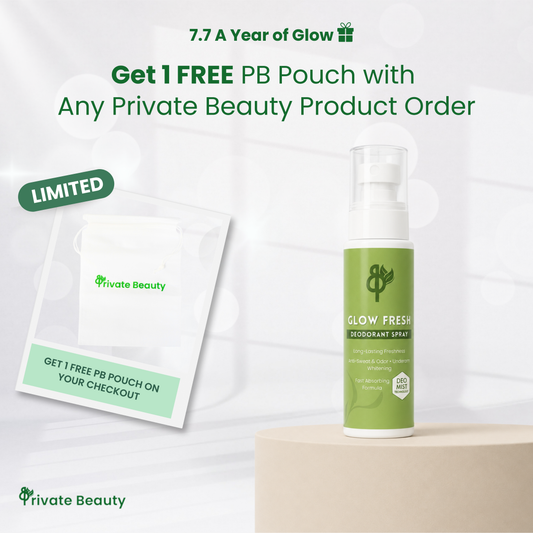 [7.7] Private Beauty Anti-Sweat Glow Fresh Deo Spray