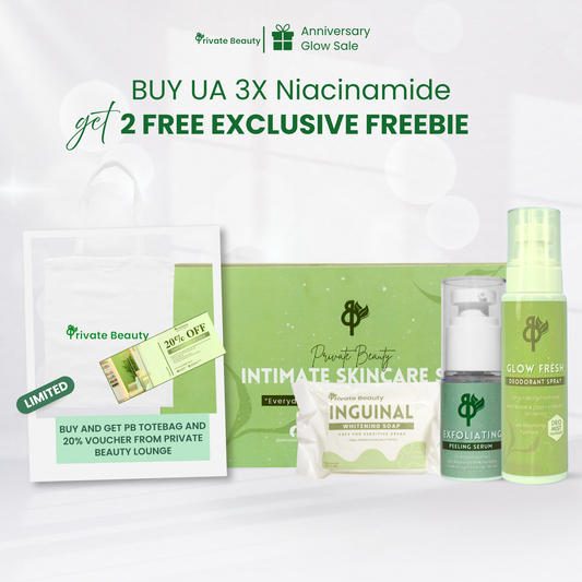 [7.7] Private Beauty UA 3X Niacinamide Anti-Sweat Glow Trio