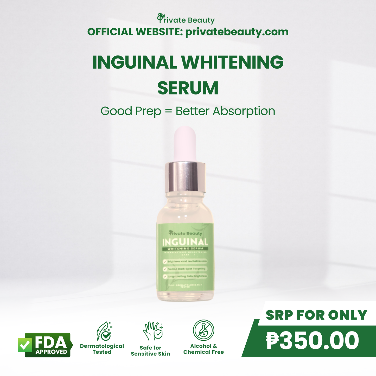 Private Beauty Inguinal Whitening Serum