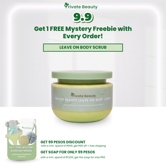 [9.9 Deals] Private Beauty Leave On Body Scrub