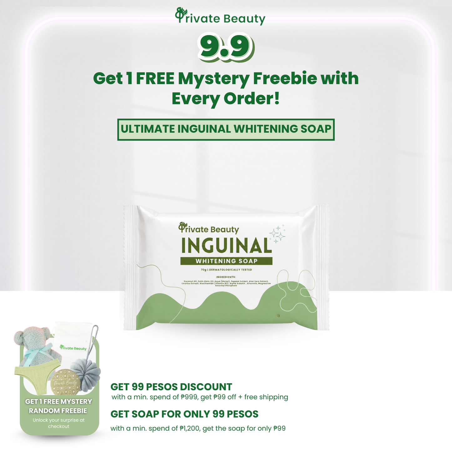[9.9 Deals] Private Beauty Inguinal Soap
