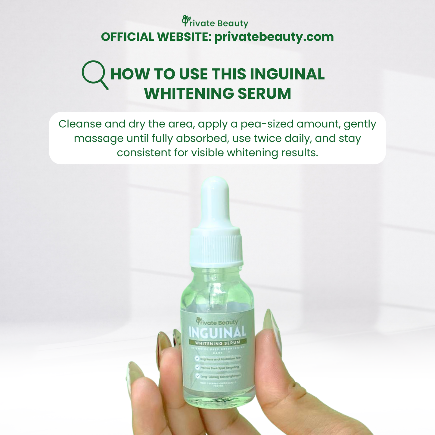 Private Beauty Inguinal Whitening Serum