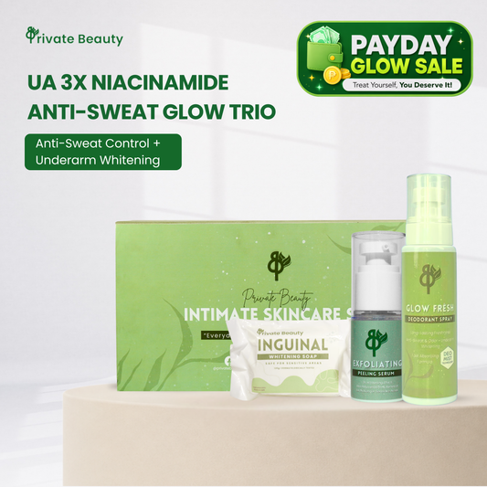 [PAYDAY SALE] Private Beauty UA 3X Niacinamide Anti-Sweat Glow Trio