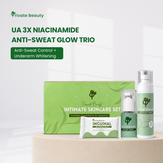Private Beauty UA 3X Niacinamide Anti-Sweat Glow Trio