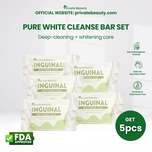 Pure White Cleanse Bar Set