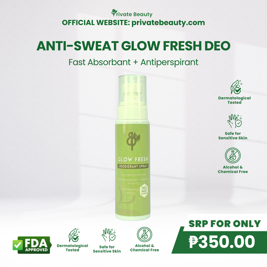 Private Beauty Anti-Sweat Glow Fresh Deo Spray