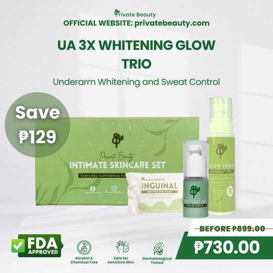 [13%]  Private Beauty UA 3X Niacinamide Anti-Sweat Glow Trio