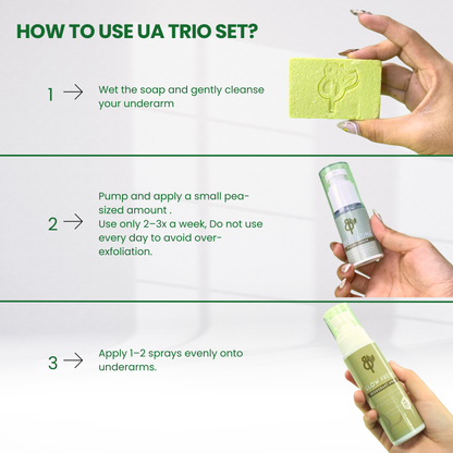 [PAYDAY SALE] Private Beauty UA 3X Niacinamide Anti-Sweat Glow Trio