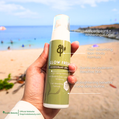 Private Beauty Anti-Sweat Glow Fresh Deo Spray