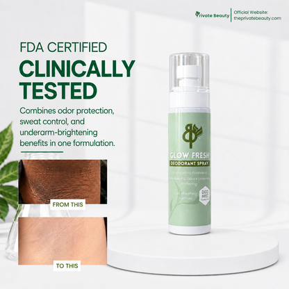 Private Beauty Anti-Sweat Glow Fresh Deo Spray