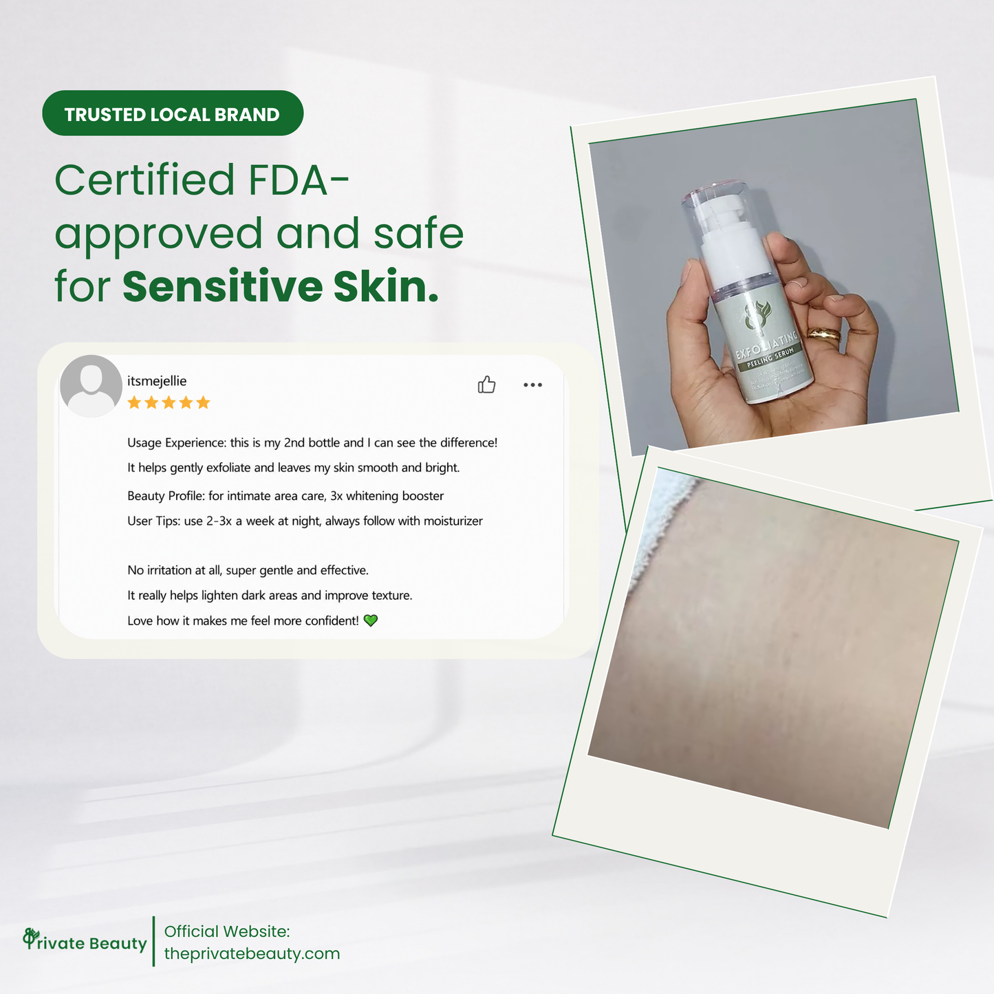 Private Beauty Exfoliating Peeling Serum