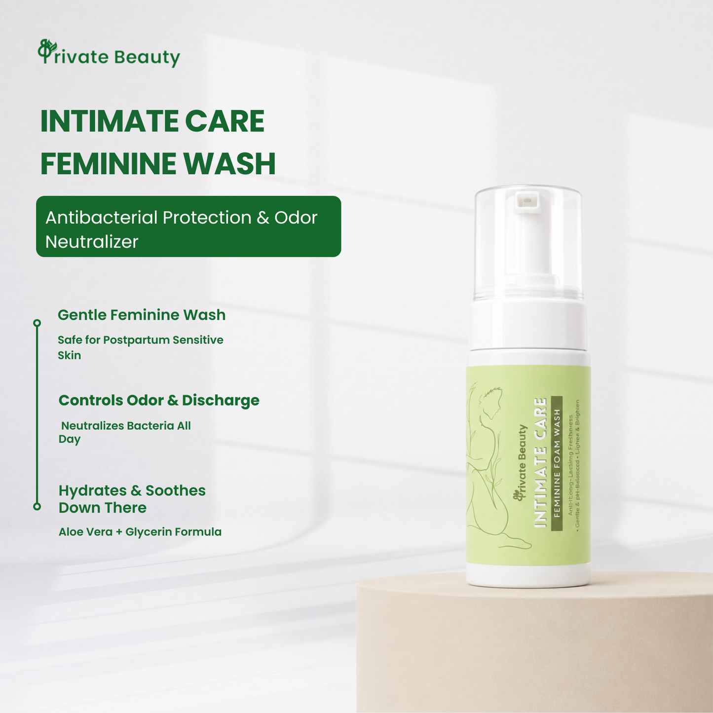 Private Beauty Intimate Care Foam Wash