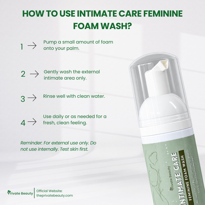 Private Beauty Intimate Care Foam Wash