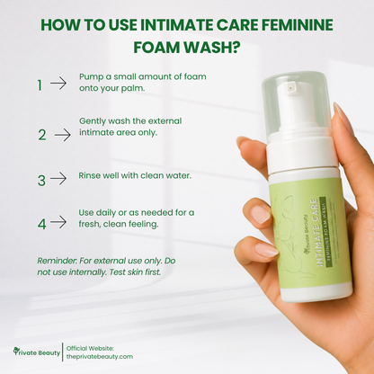 Private Beauty Intimate Care Foam Wash