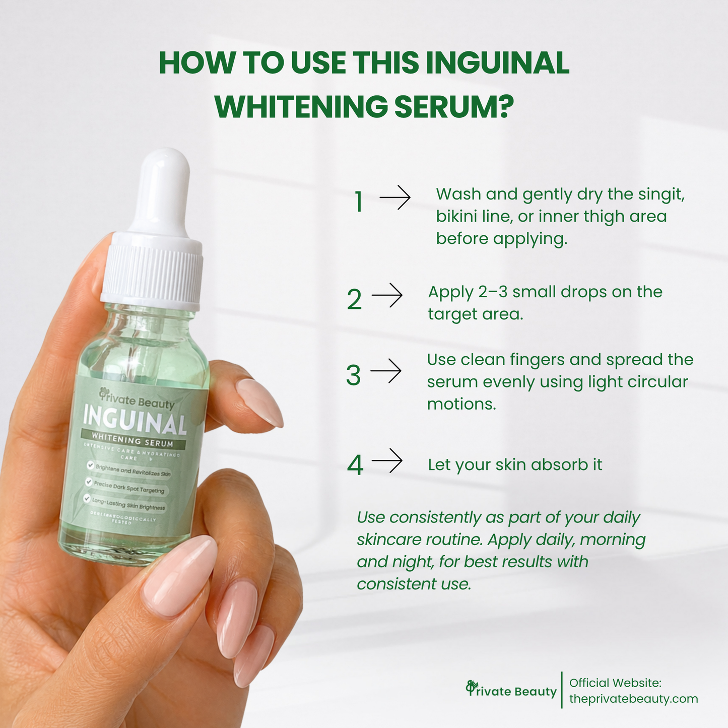 [PAYDAY SALE] Private Beauty Inguinal Whitening Serum