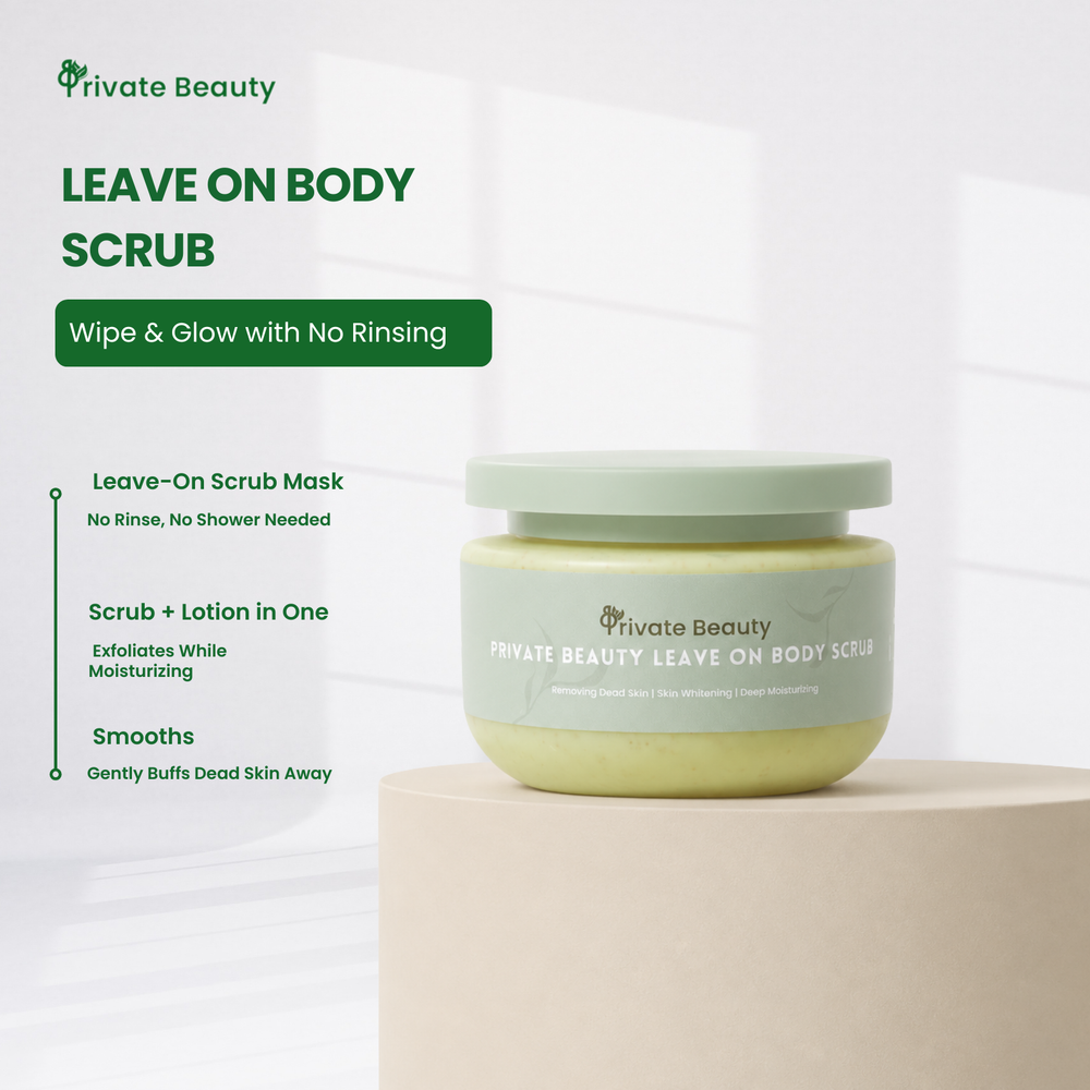 Private Beauty Leave On Body Scrub