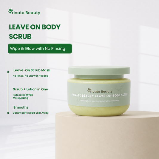 Private Beauty Leave On Body Scrub