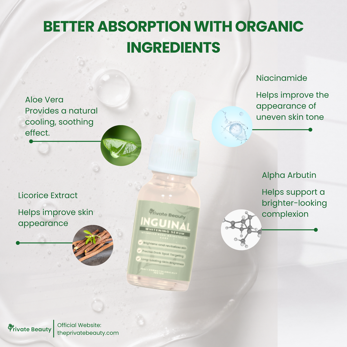 Private Beauty Inguinal Whitening Serum