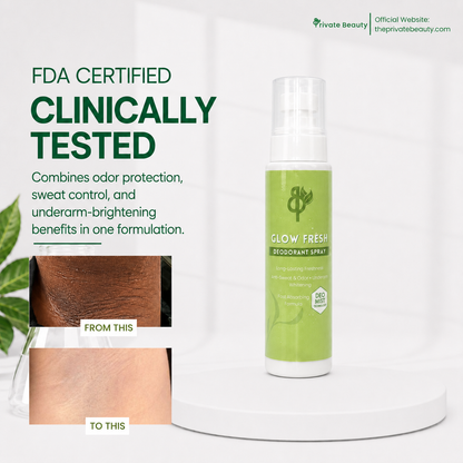 Private Beauty Anti-Sweat Glow Fresh Deo Spray