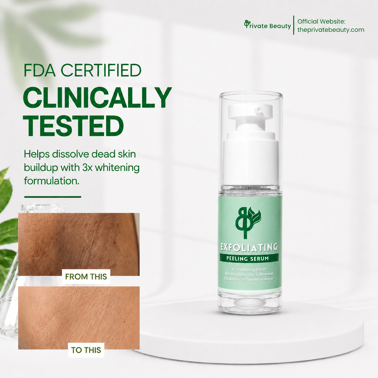 Private Beauty Exfoliating Peeling Serum