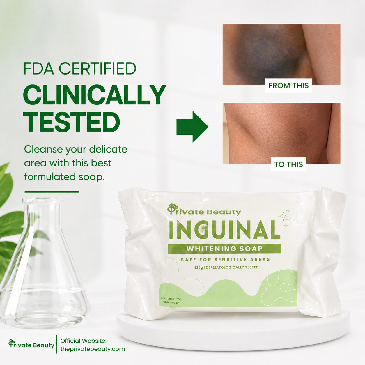 Private Beauty Inguinal Soap
