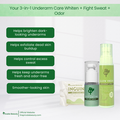 Private Beauty UA 3X Niacinamide Anti-Sweat Glow Trio